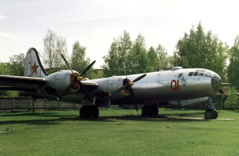 Tupolev Tu-4 on display at the Monino Museum Tupolev Tu-4 on display at the Monino Museum